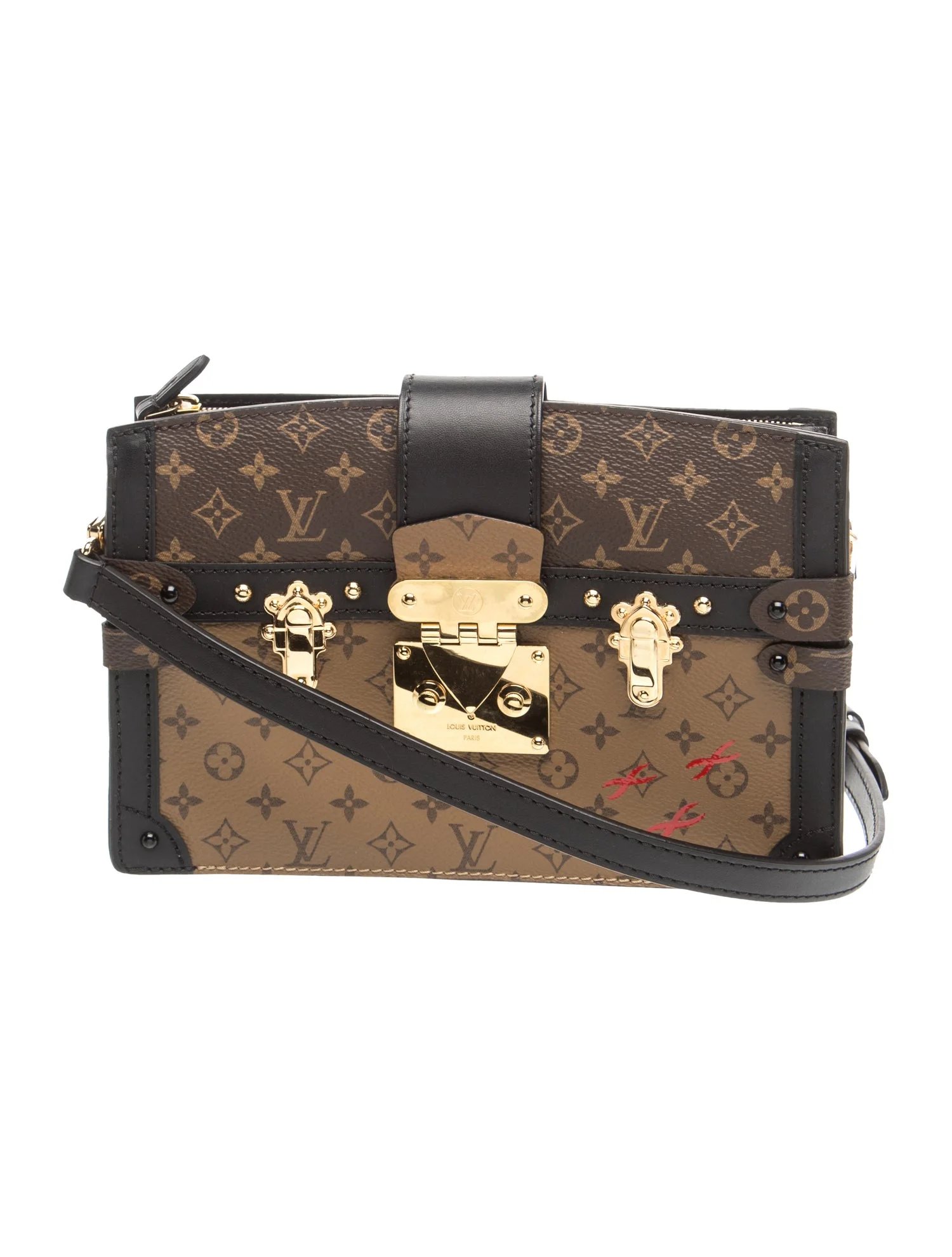 LV Monogram Trunk Clutch