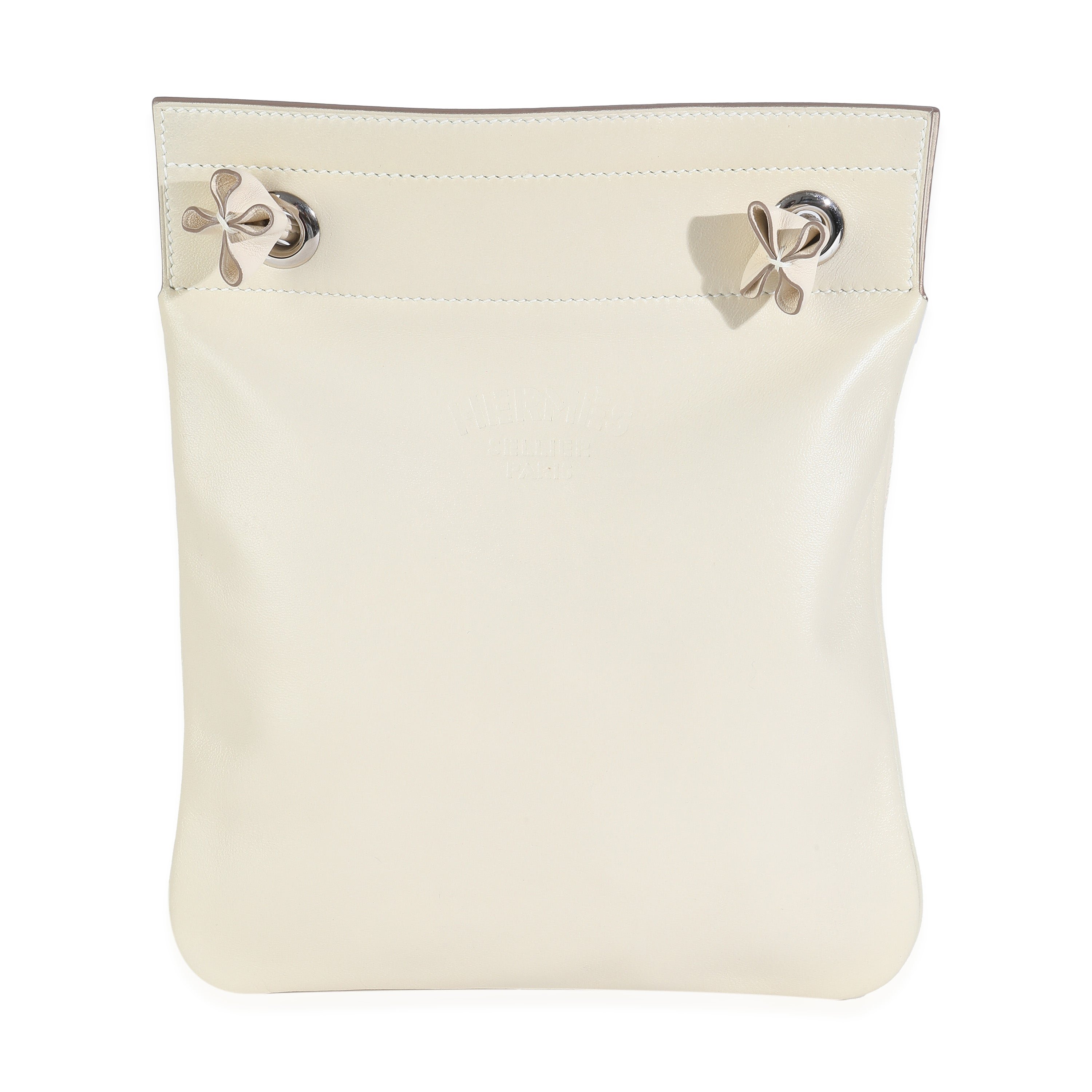 Hermes Craie Milo Lambskin Swift Mini Aline