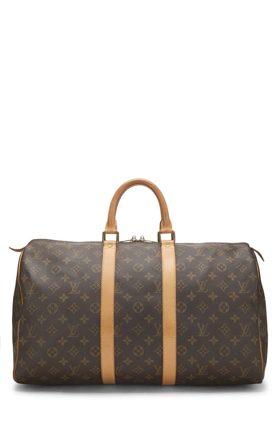 Monogram Canvas Keepall Bag 45