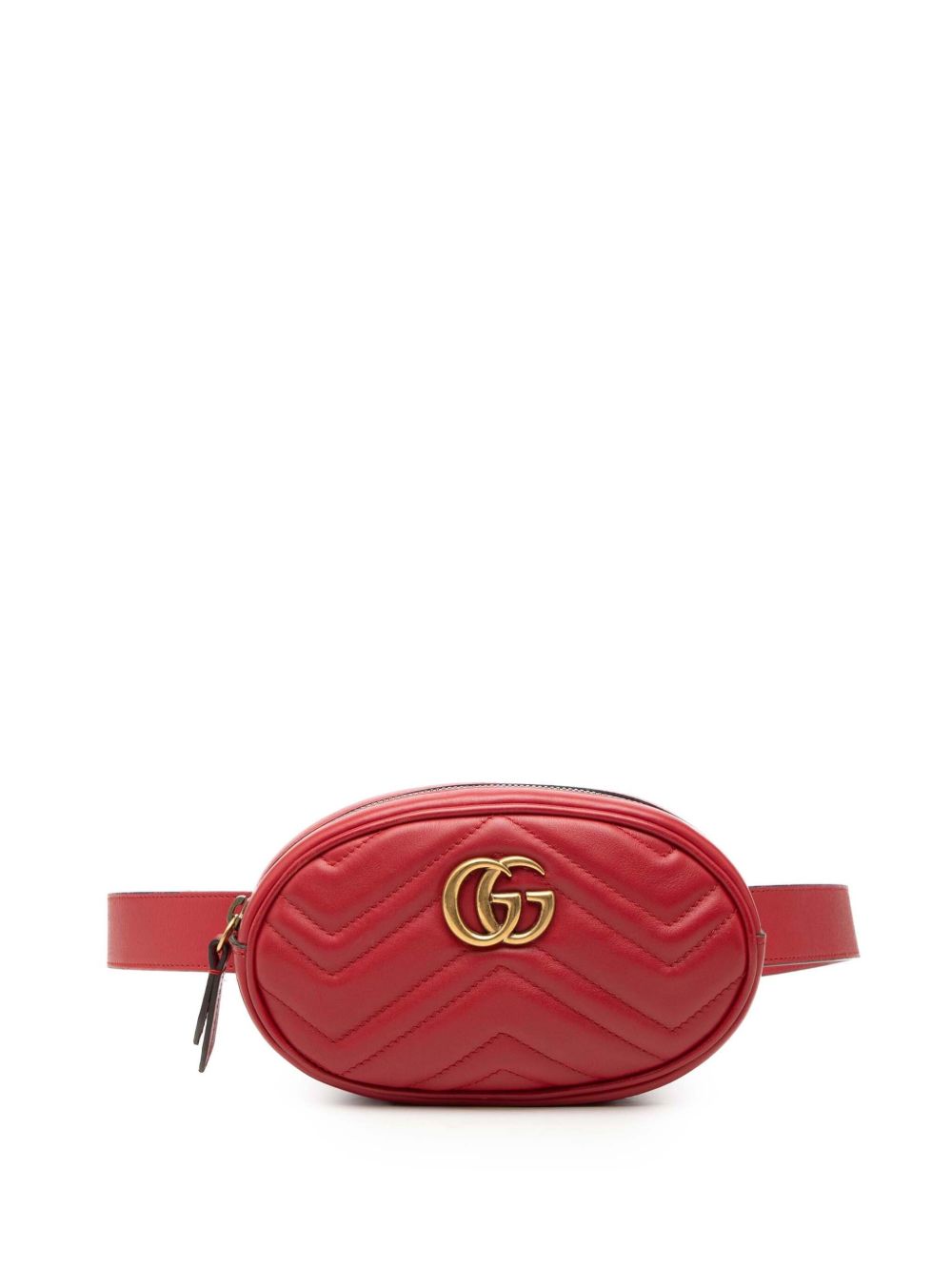 2016-2025 GG Marmont Matelasse Leather belt bag