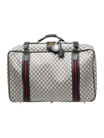 GG Canvas Weekender Bag Vintage