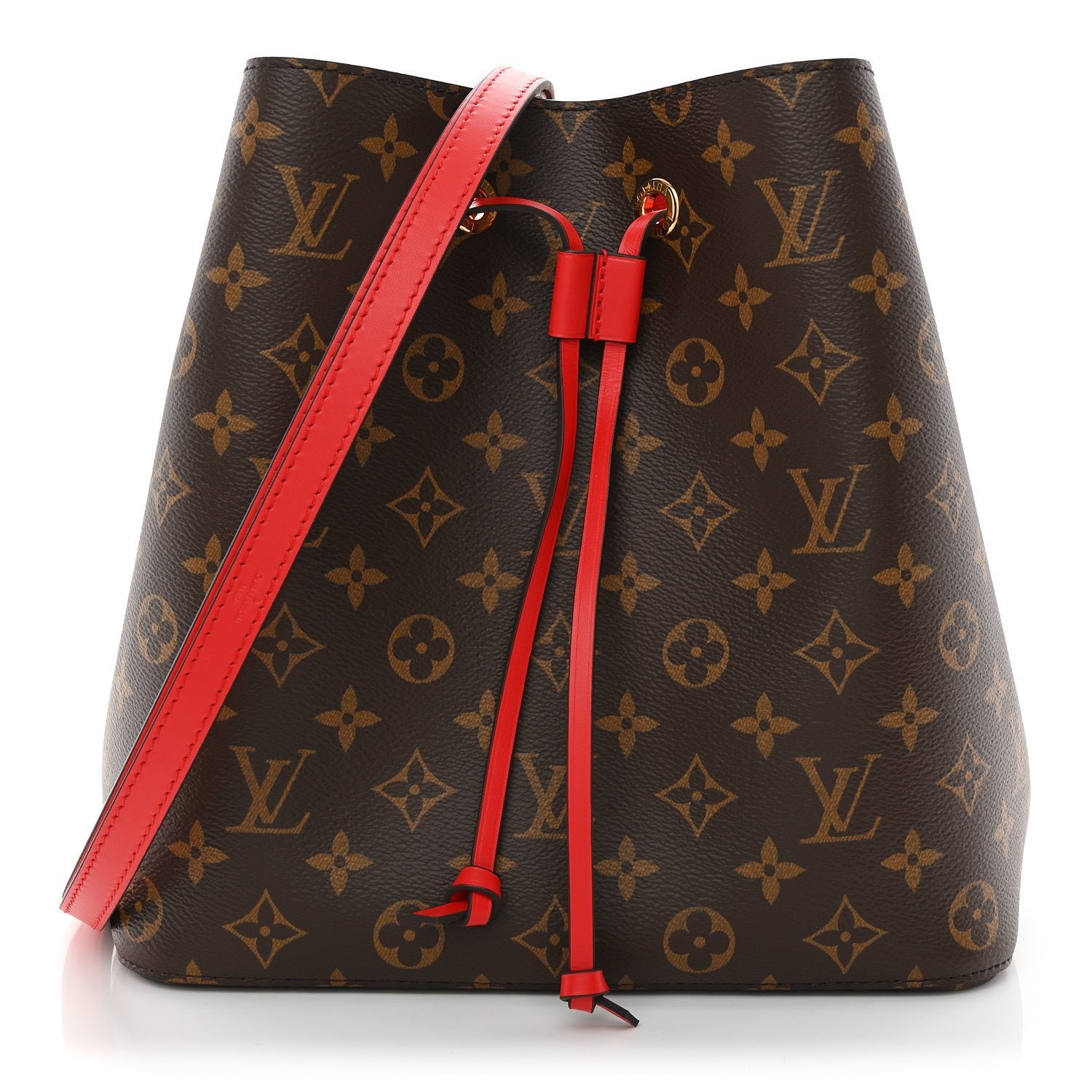 Louis Vuitton Louis Vuitton Monogram Neonoe MM Coquelicot