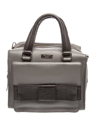 Leather Top Handle Bag