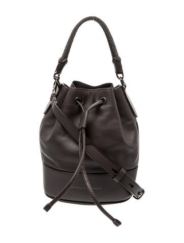 Leather Bucket Bag