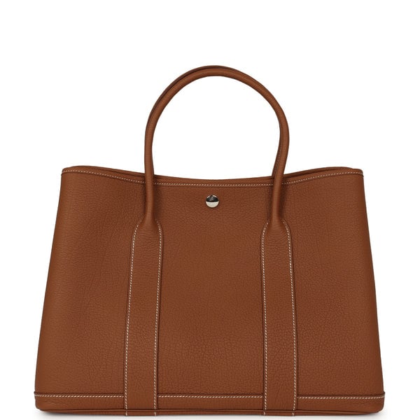 Hermes Garden Party 36 Gold Negonda Palladium Hardware