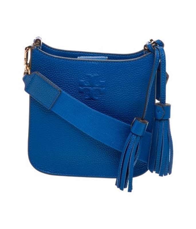 Tory Burch Burch Leather Messenger Bag