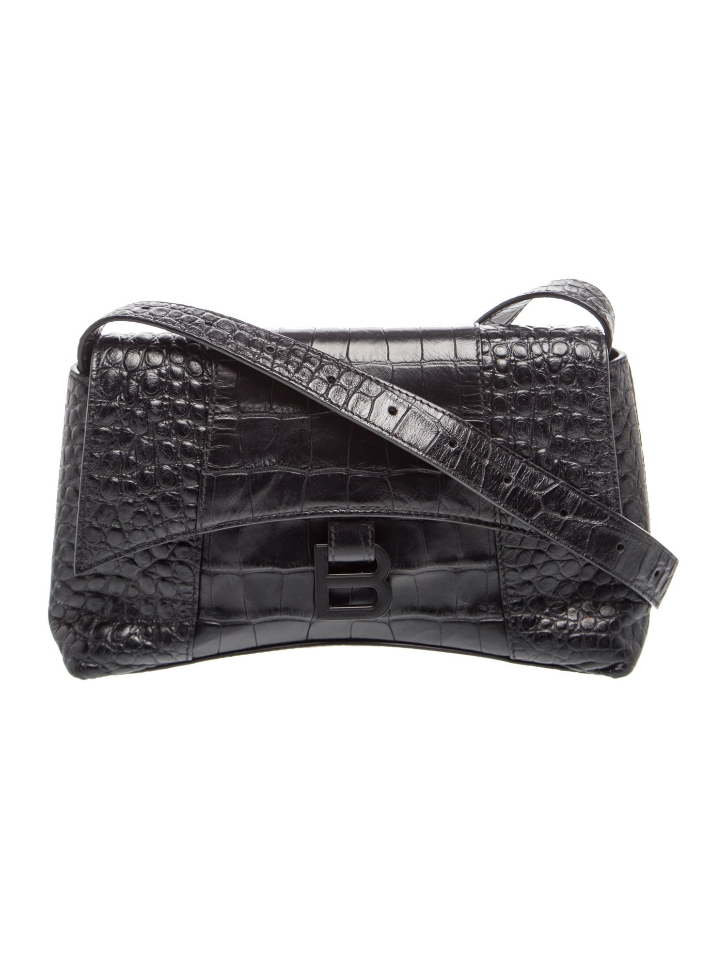 Leather Downtown Croc Bag