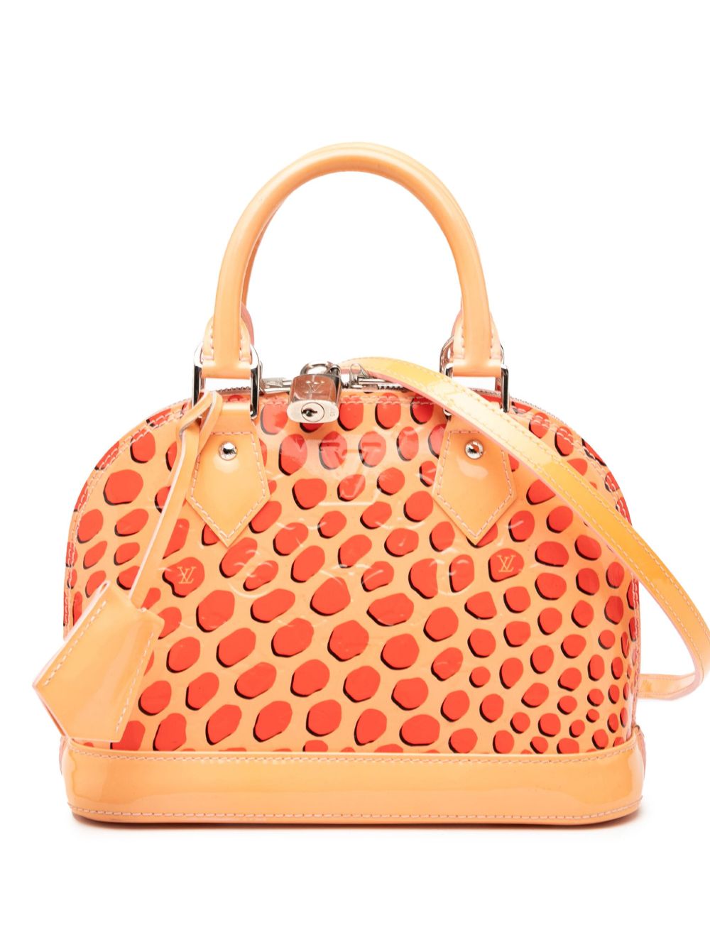 2016 Monogram Vernis Jungle Dots Alma BB satchel