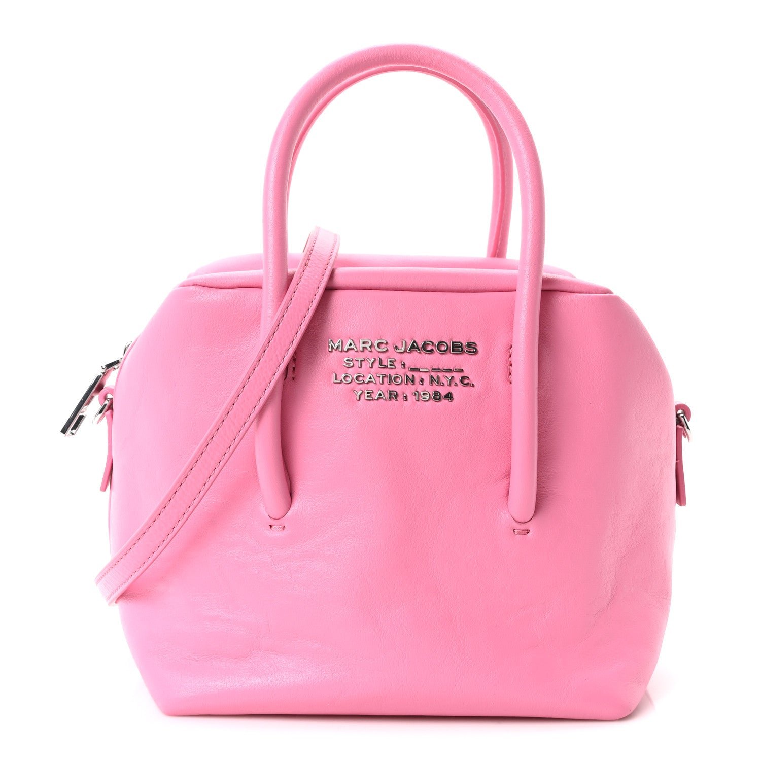 Marc Jacobs Marc Jacobs Calfskin The Duet Mini Satchel Morning Glory
