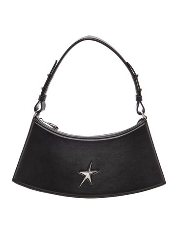 Mugler Leather Shoulder Bag w/ Tags