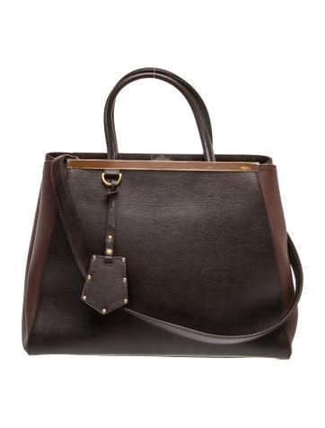 Fendi Saffiano Leather 2Jours Large