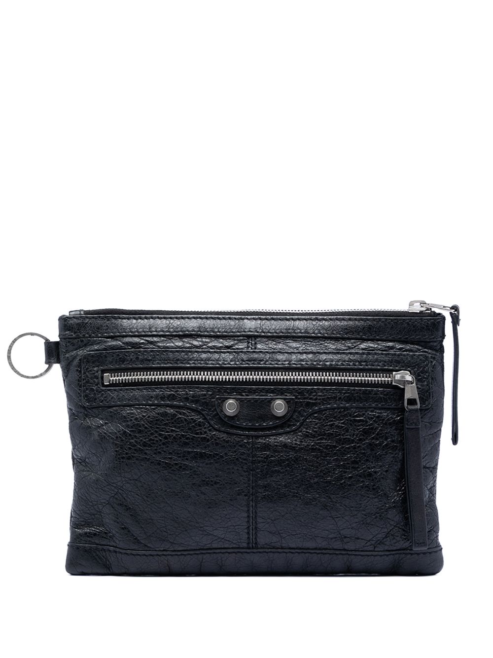 Balenciaga 2013 Lambskin Motocross Classic Clip S clutch bag