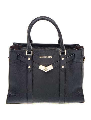Michael Kors Leather Top Handle Bag
