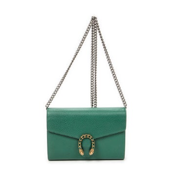 Leather Dionysus Chain Wallet