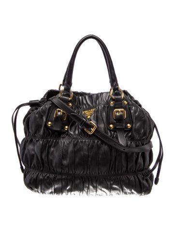 Tessuto Nylon Nappa Gaufre Shoulder Bag