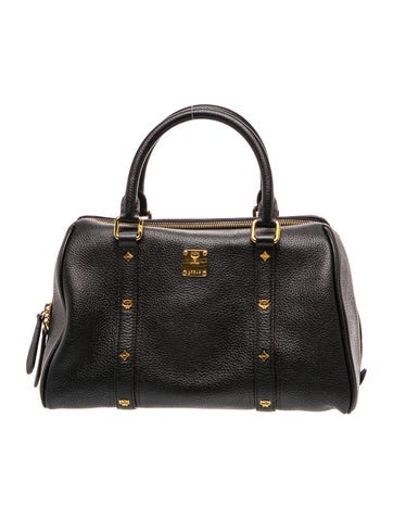 Leather Top Handle Bag