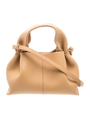 Leather Top Handle Bag