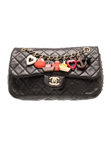Saint-Tropez Marine Charms Flap Bag
