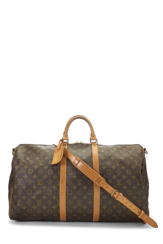 Monogram Canvas Keepall Bandouliere 55