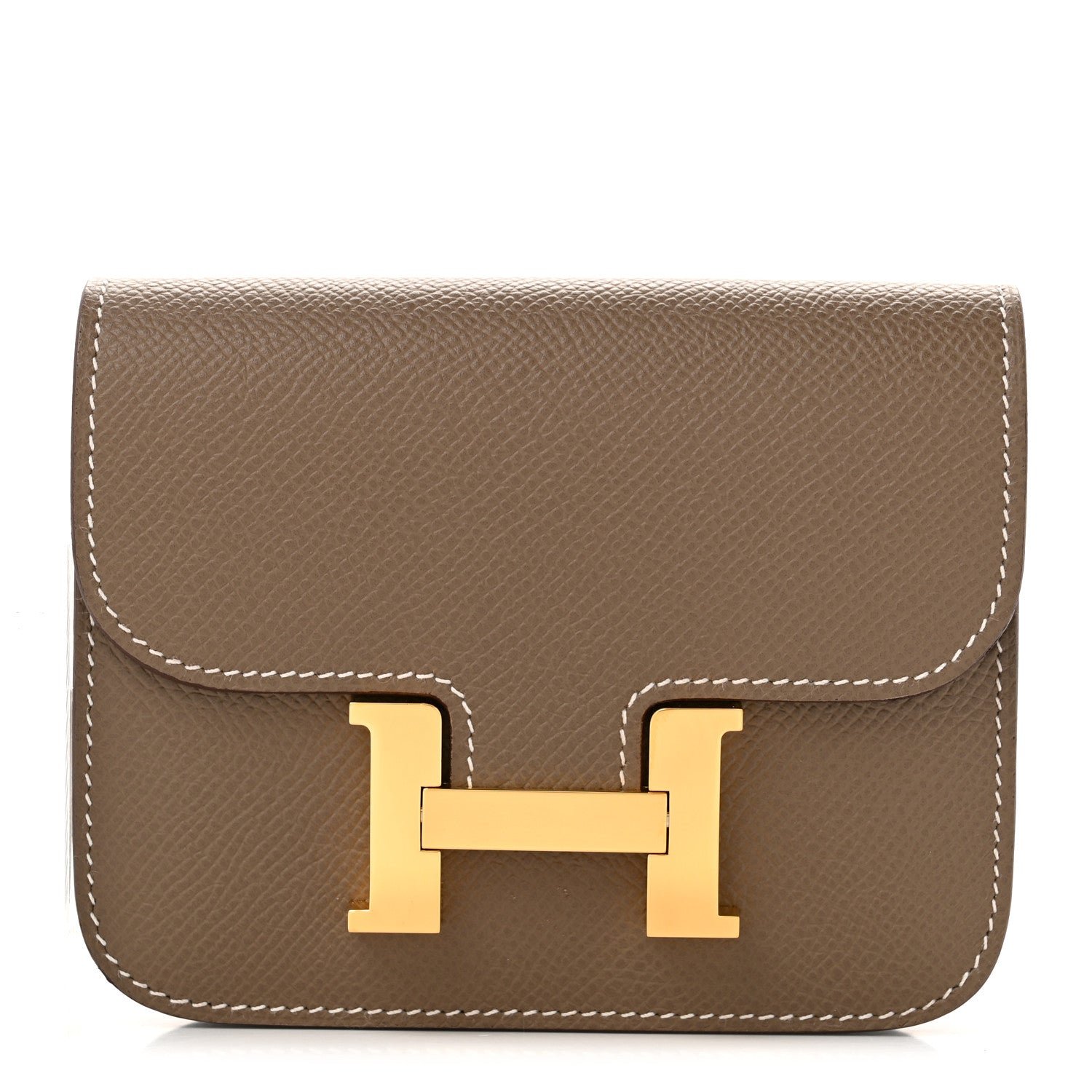 Hermes Epsom Constance Slim Wallet Etoupe