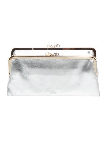 Anya Hindmarch Leather Clutch