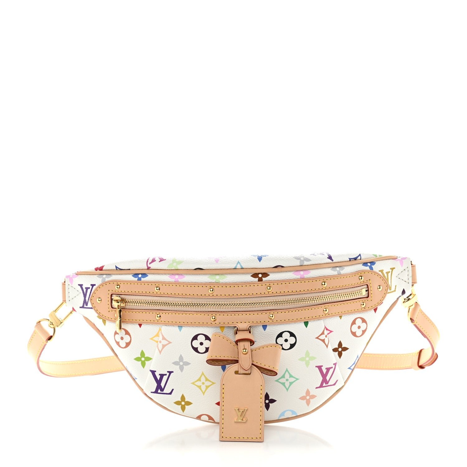 Louis Vuitton LV X TM Monogram Multicolor High Rise Bumbag White