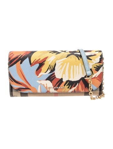 Burberry Leather Clutch