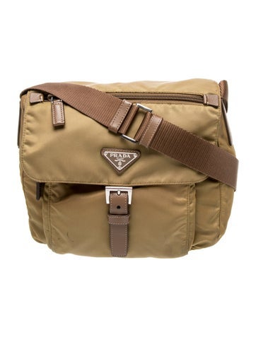 Tessuto Nylon Messenger Bag