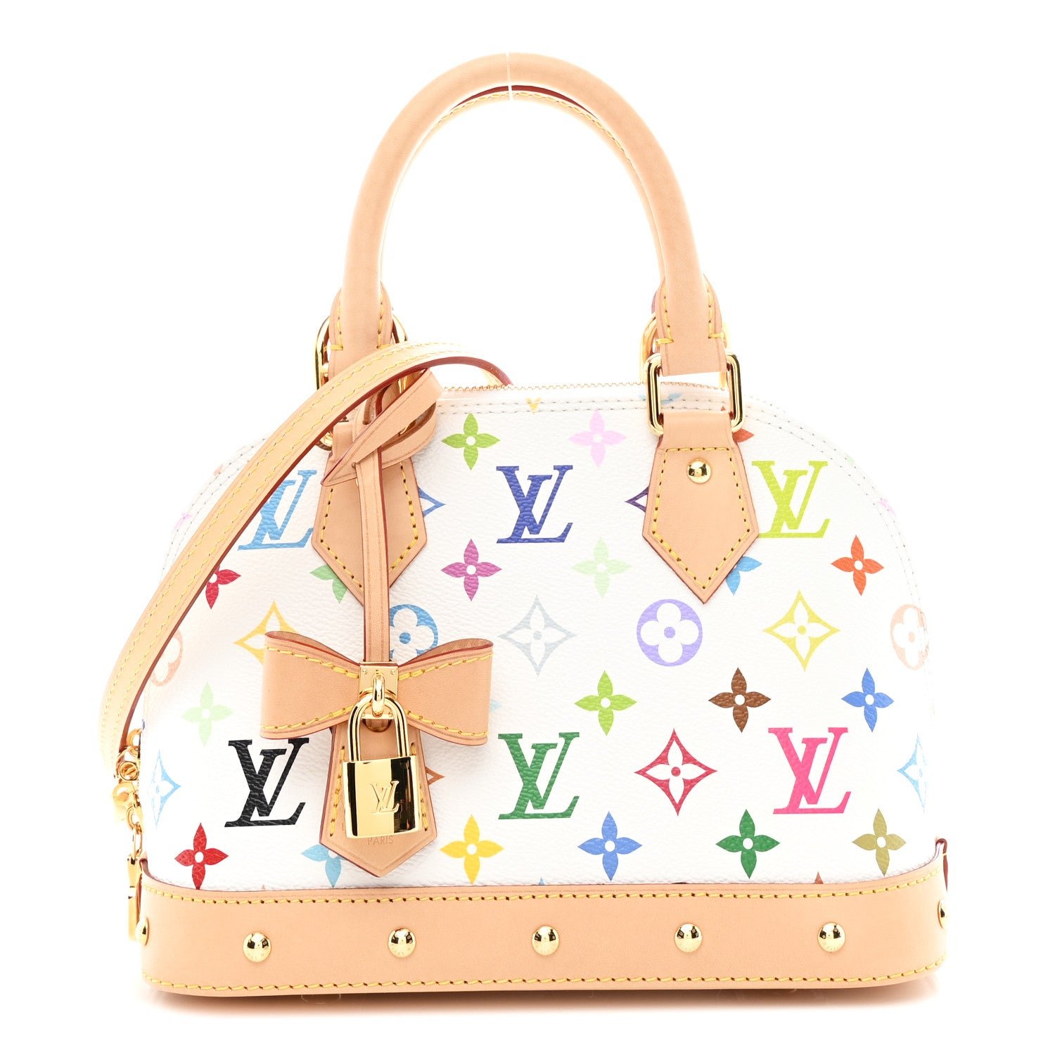Louis Vuitton Louis Vuitton LV x TM Monogram Multicolor Alma BB White