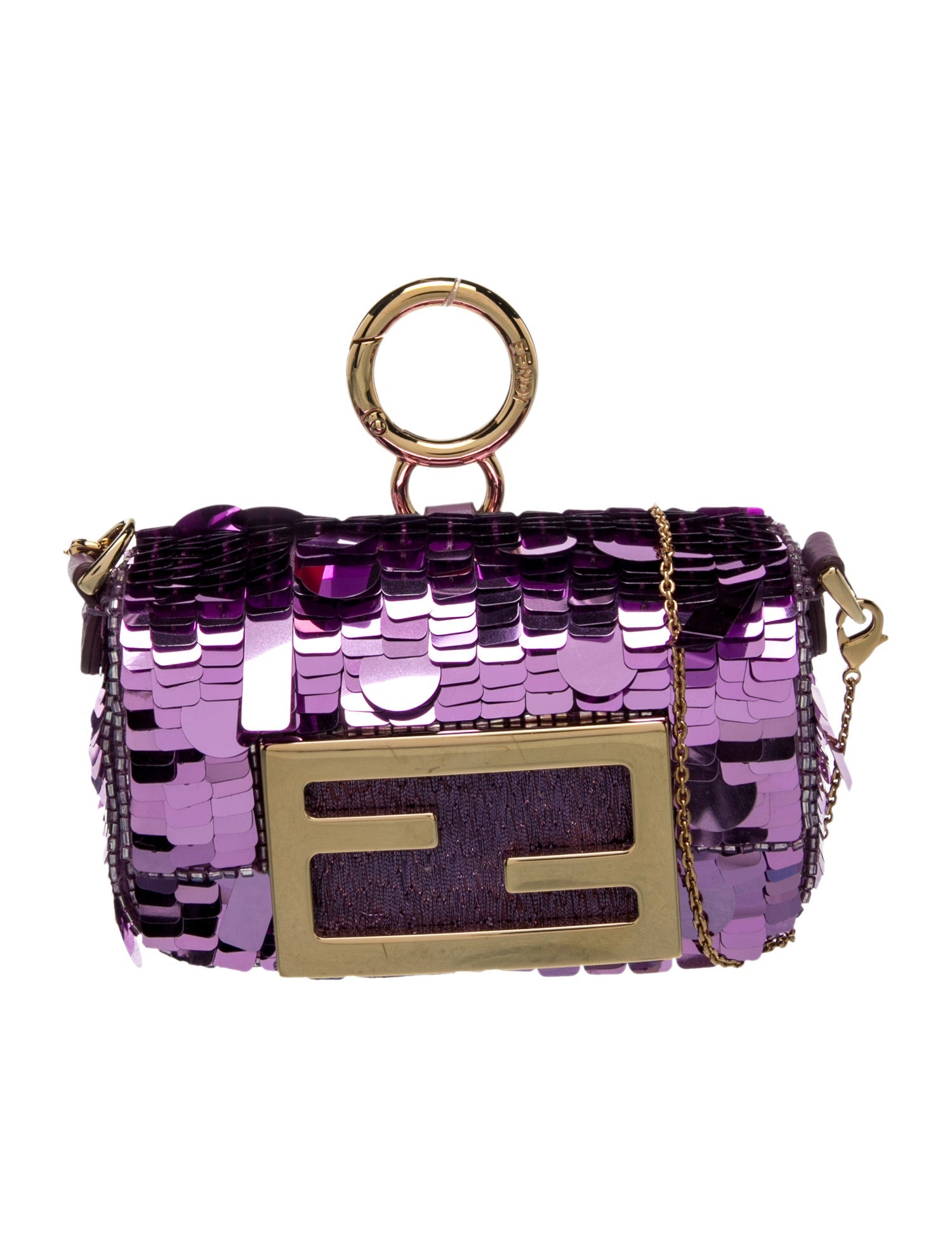 Fendi Sequins Baguette Mini