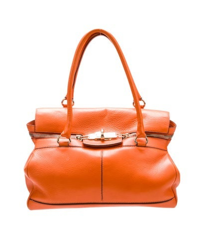Max Mara Mara Leather Top Handle Bag