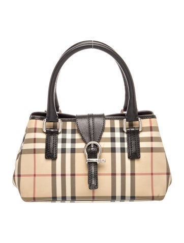 Nova Check Top Handle Bag
