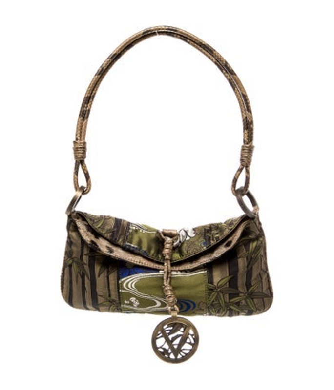 Valentino Satin Shoulder Bag