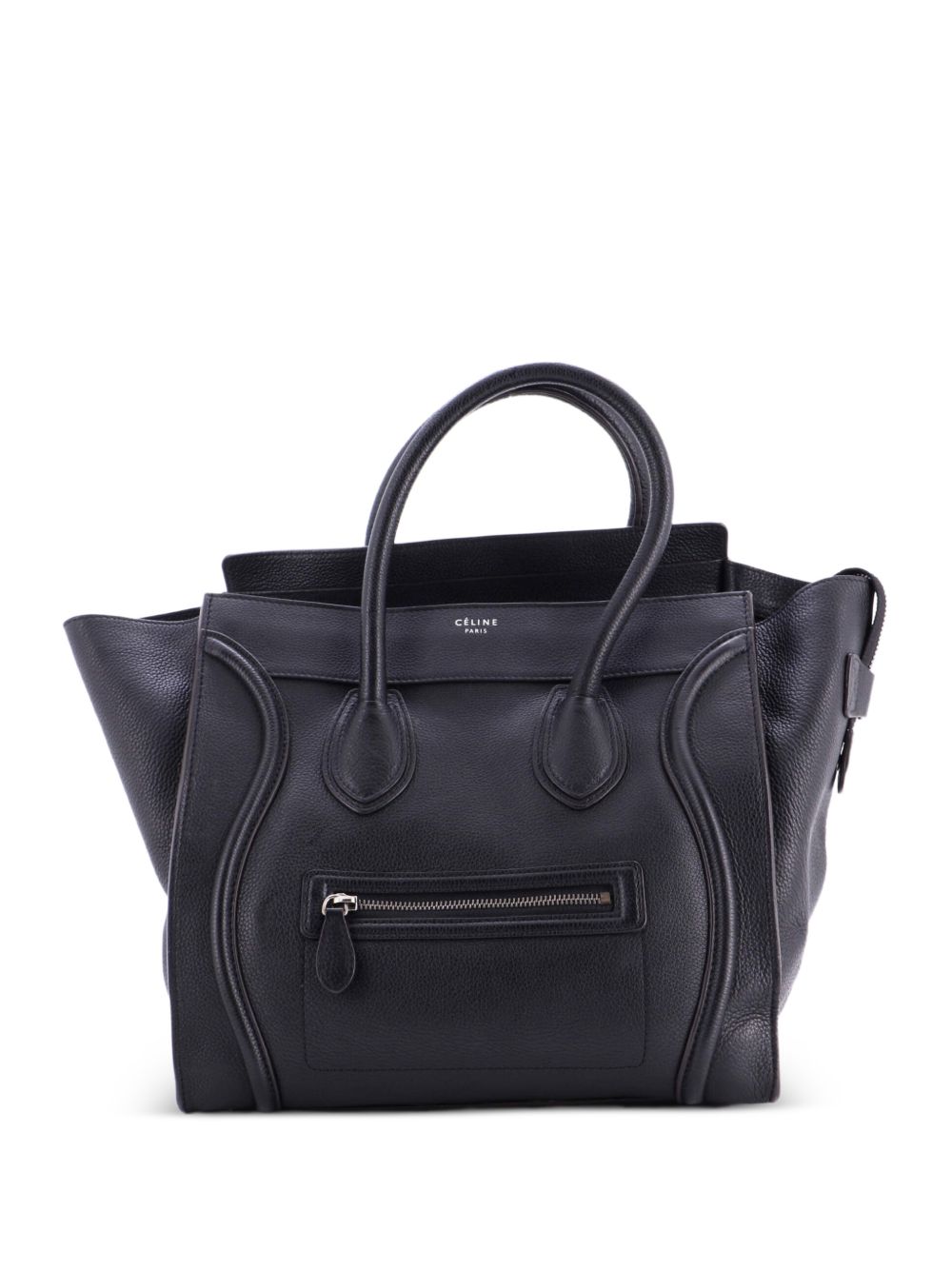 Luggage Bag Grainy Leather Mini tote bag