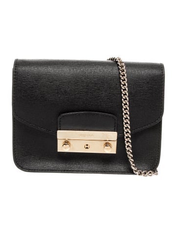Furla Saffiano Leather Crossbody Bag