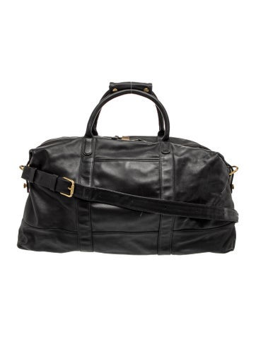 Leather Weekender Bag