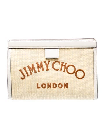 Raffia Clutch