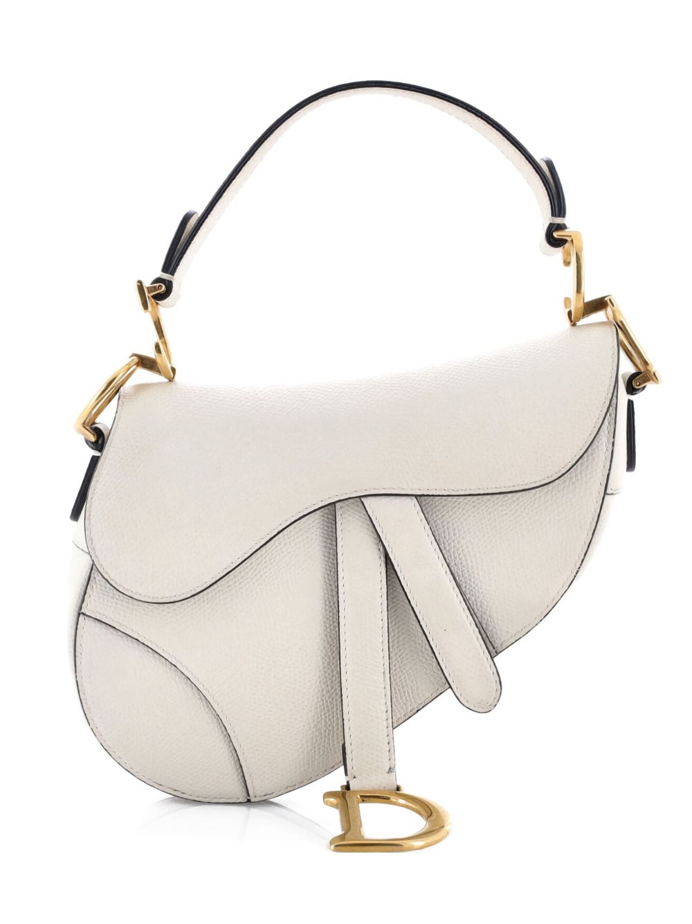 Saddle Handbag Leather Mini shoulder bag