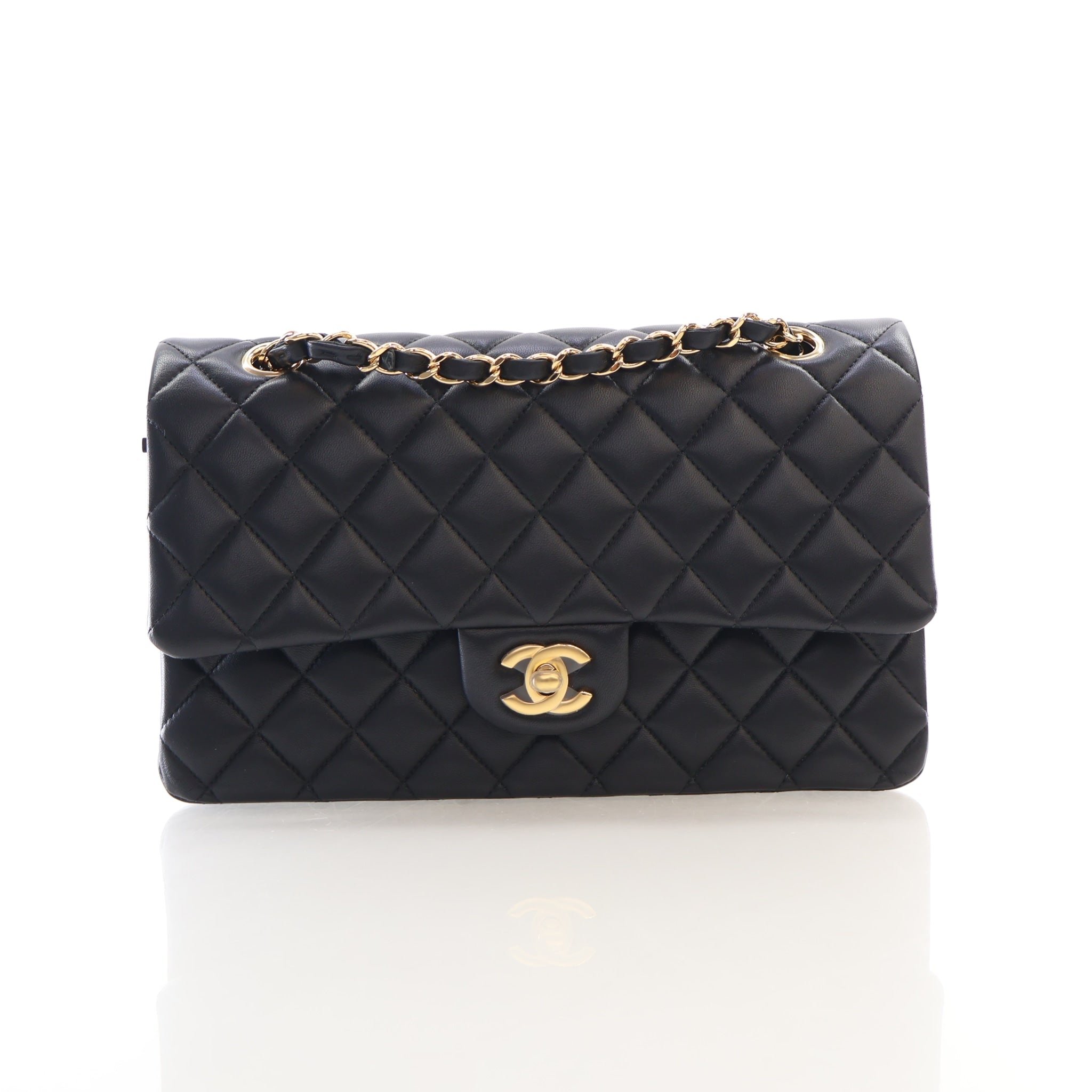Chanel Medium Lambskin Classic Double Flap Bag