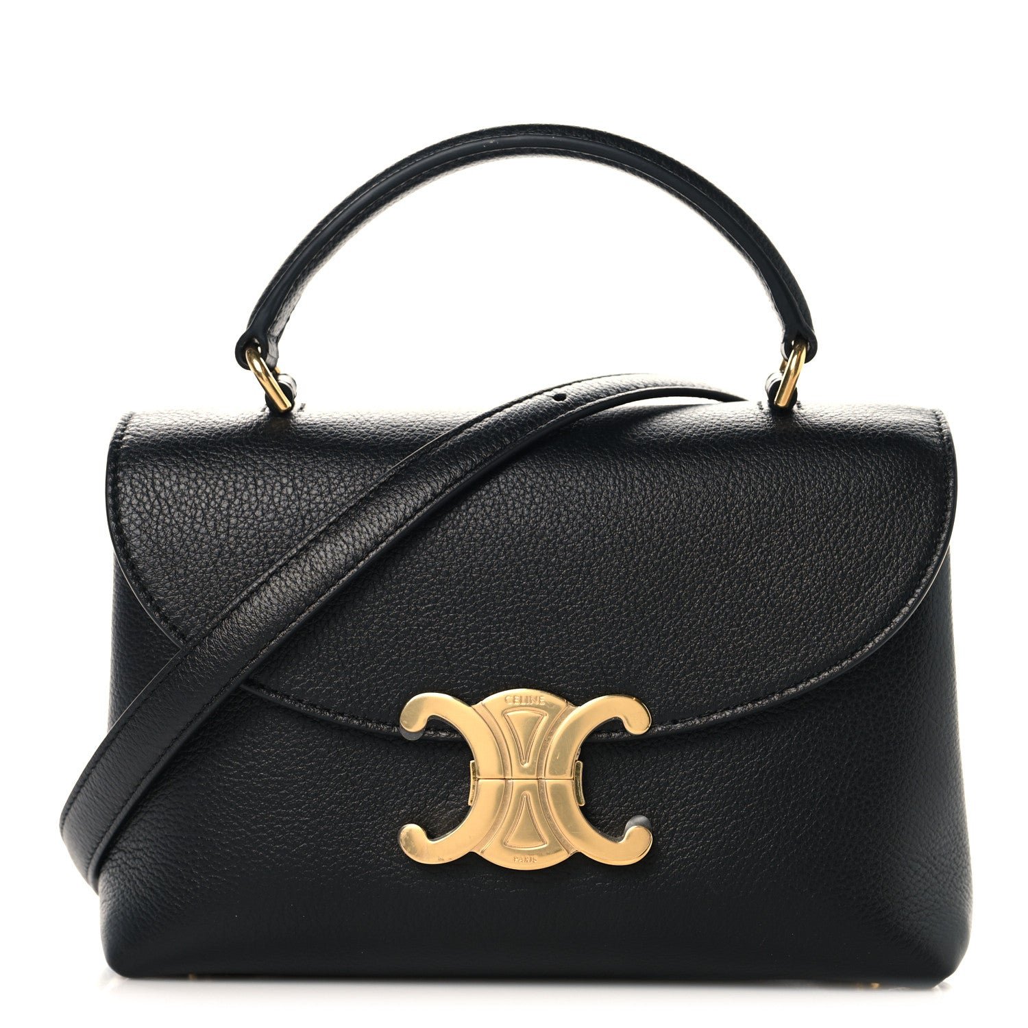 Celine Supple Grained Calfskin Teen Nino Black