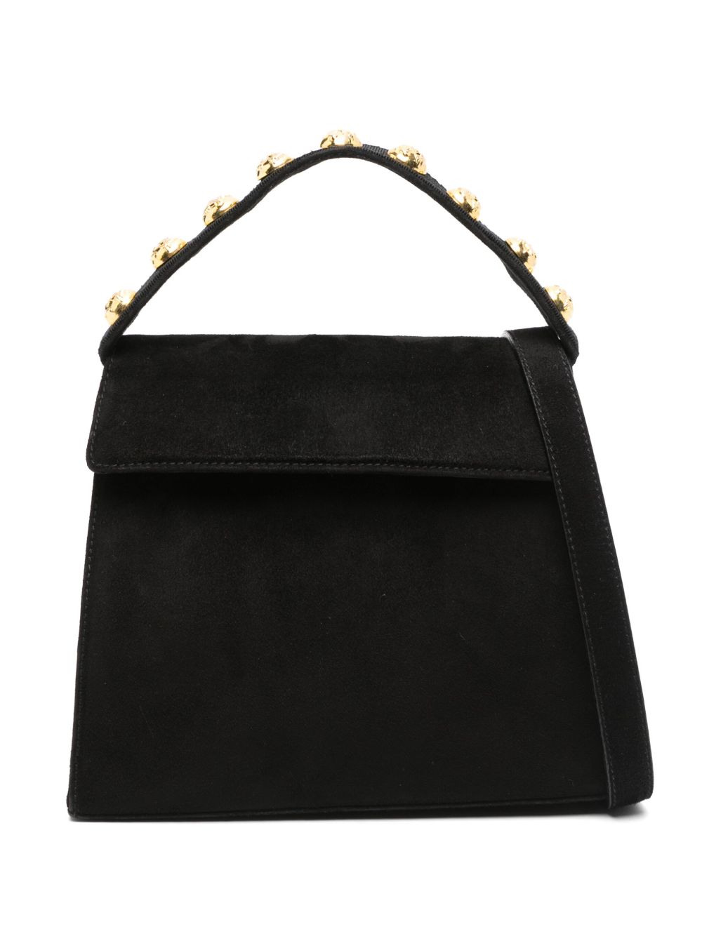 Ferragamo 1990s suede tote bag