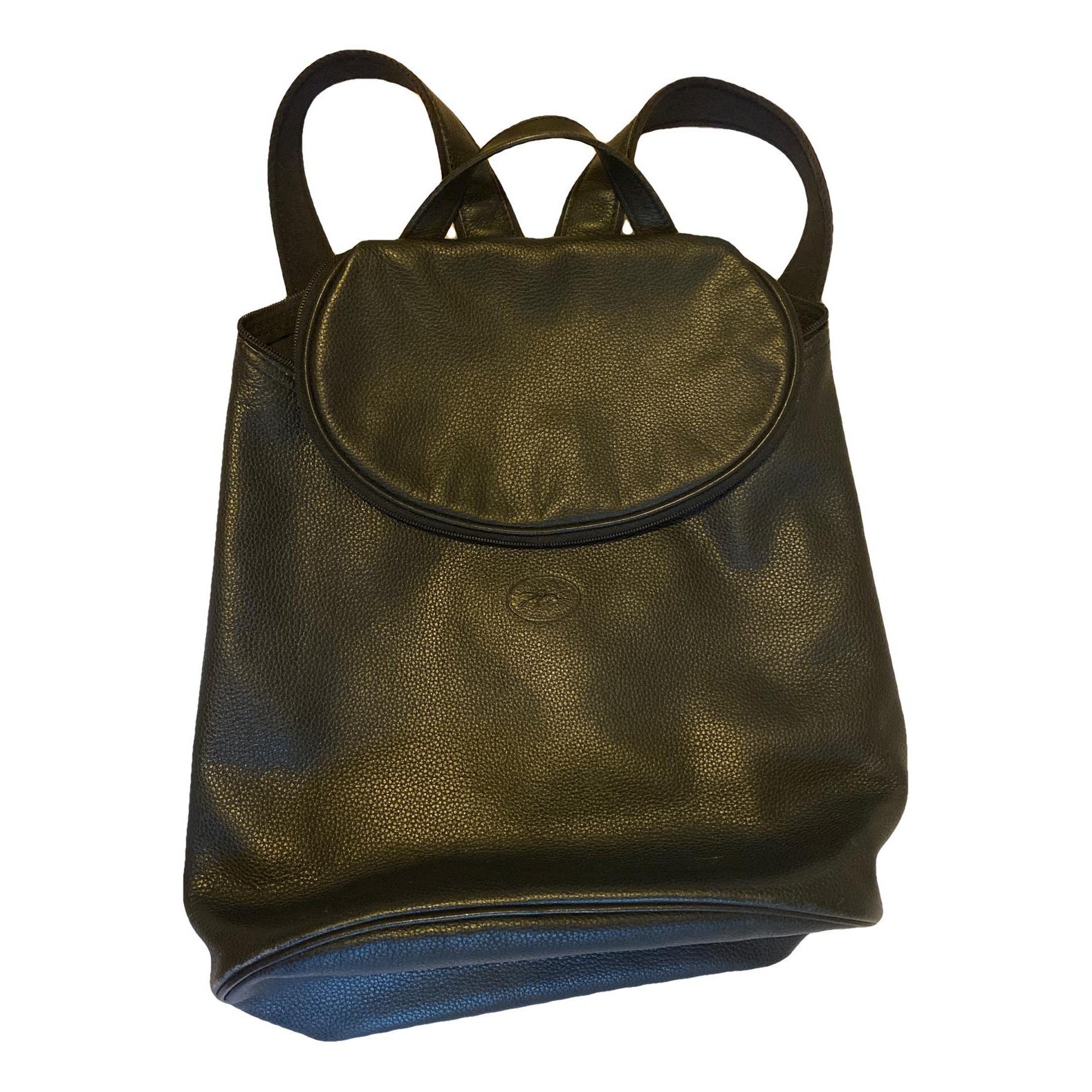 Leather backpack