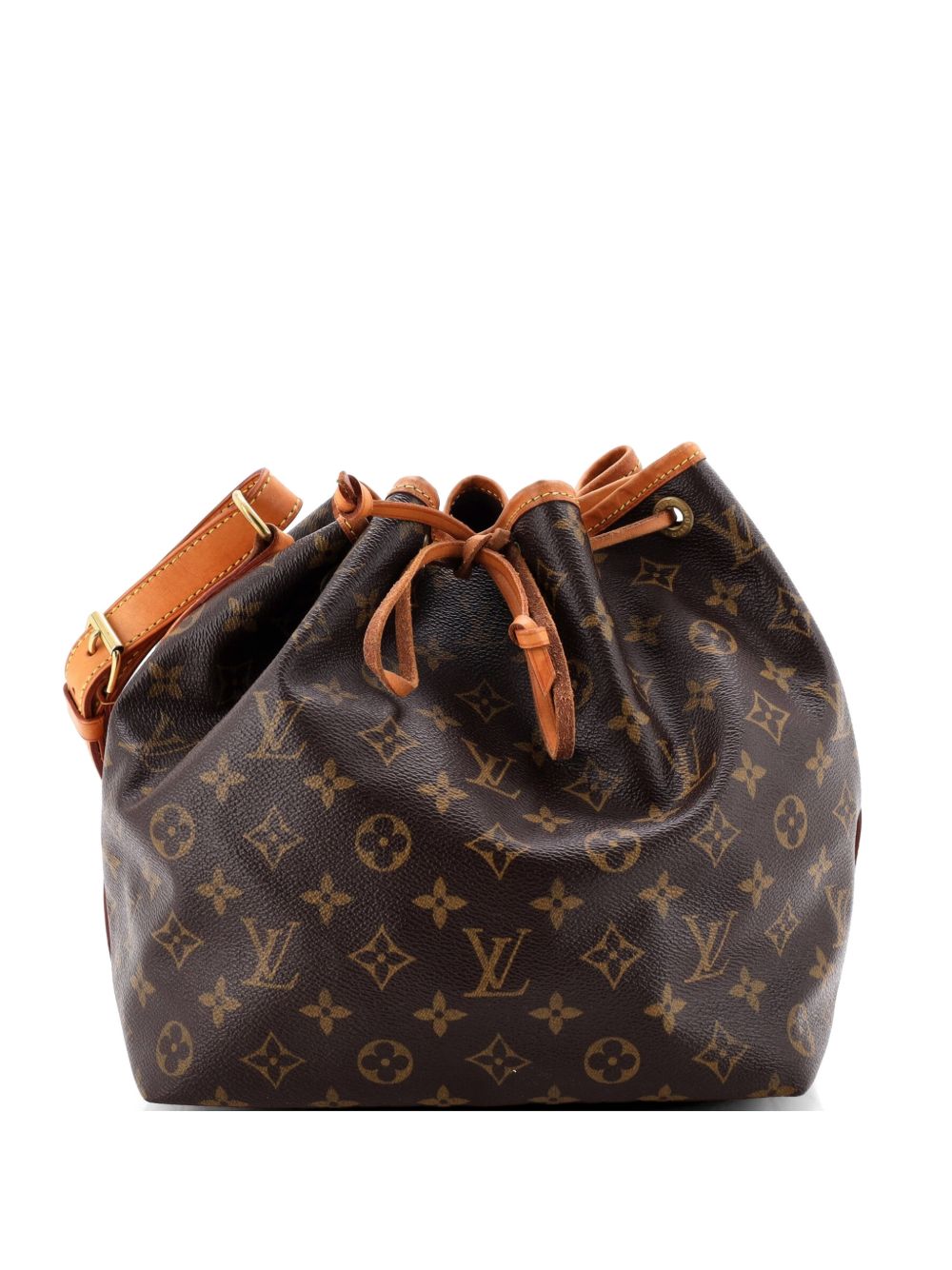Petit Noe Handbag Monogram Canvas bucket bag