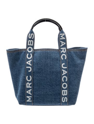 Denim Top Handle Bag