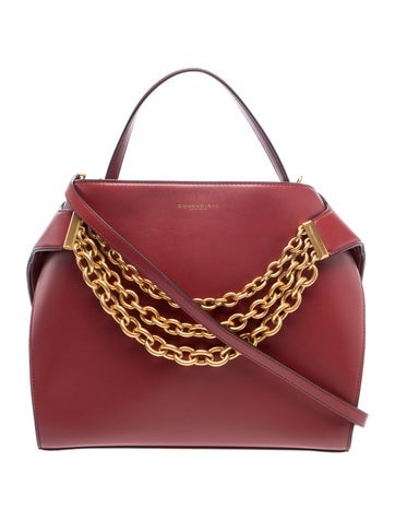 Leather Top Handle Bag