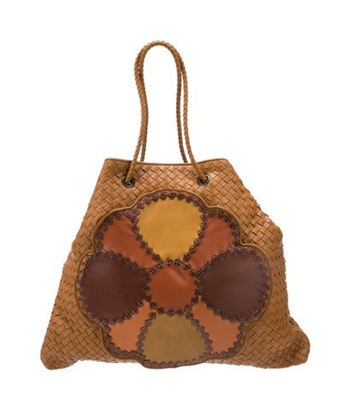 Bottega Veneta Veneta Intrecciato Intrecciato Flower Shoulder Bag