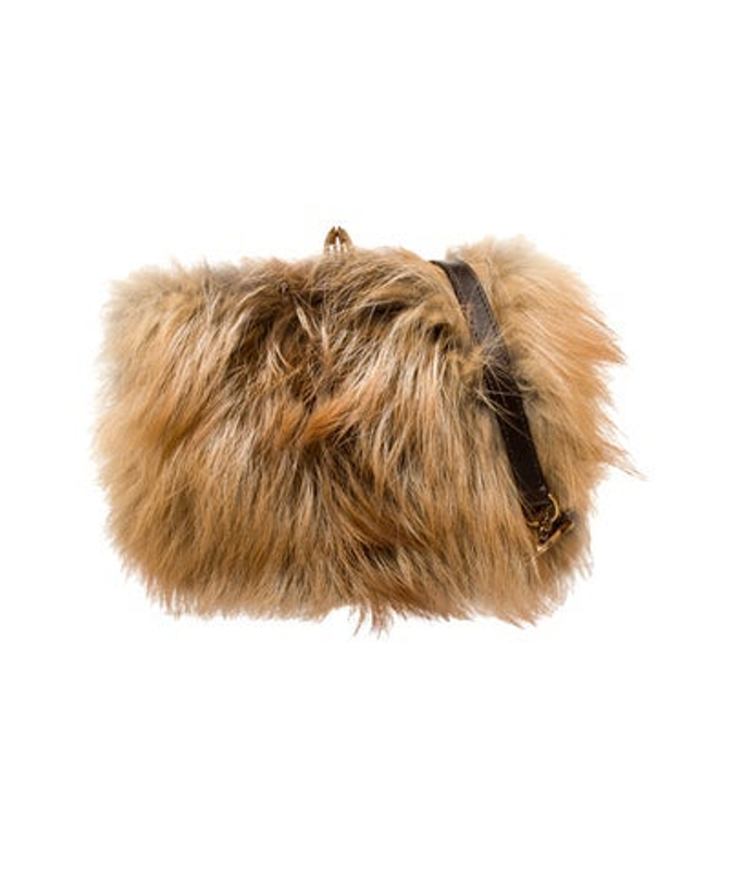 Christian Louboutin Louboutin Fur Shoulder Bag