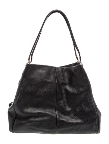 Leather Top Handle Bag