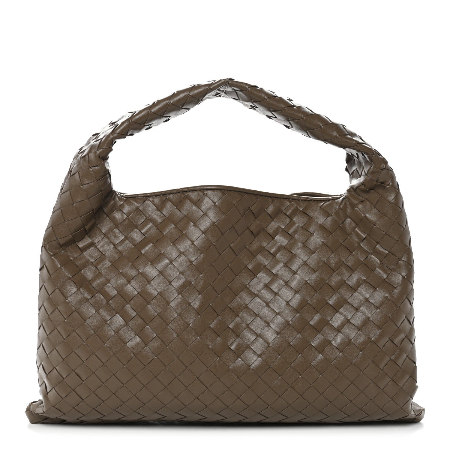 Bottega Veneta Calfskin Intrecciato Small Hop Pinecone