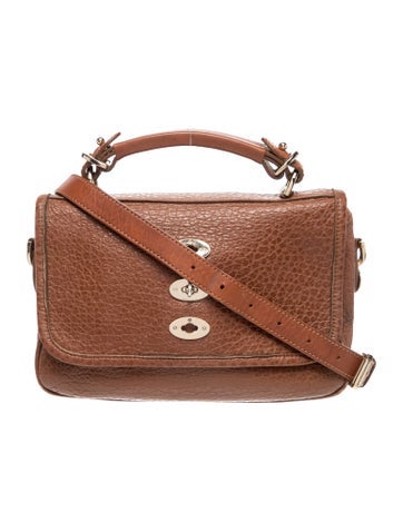 Leather Top Handle Bag